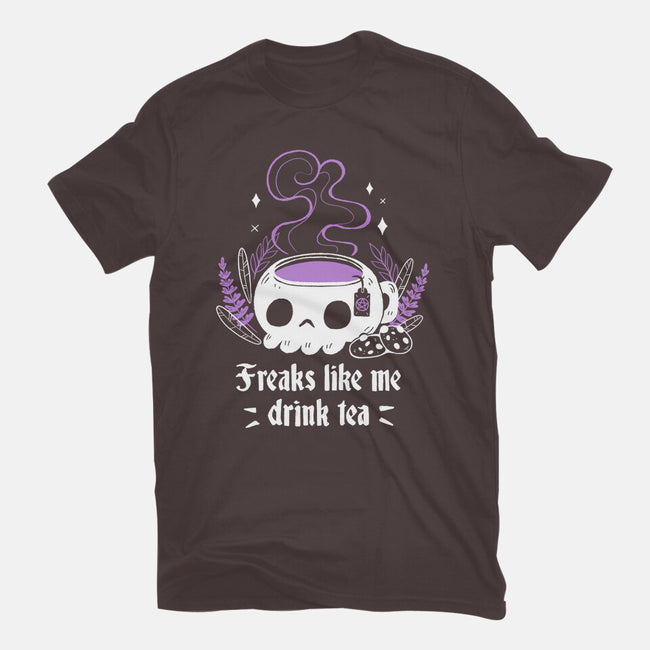 Freaks Drink Tea-womens basic tee-xMorfina