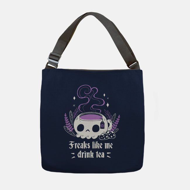 Freaks Drink Tea-none adjustable tote bag-xMorfina