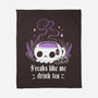 Freaks Drink Tea-none fleece blanket-xMorfina