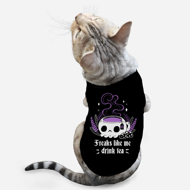 Freaks Drink Tea-cat basic pet tank-xMorfina