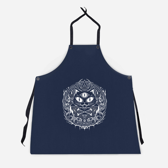 Cat Black Magic-unisex kitchen apron-StudioM6
