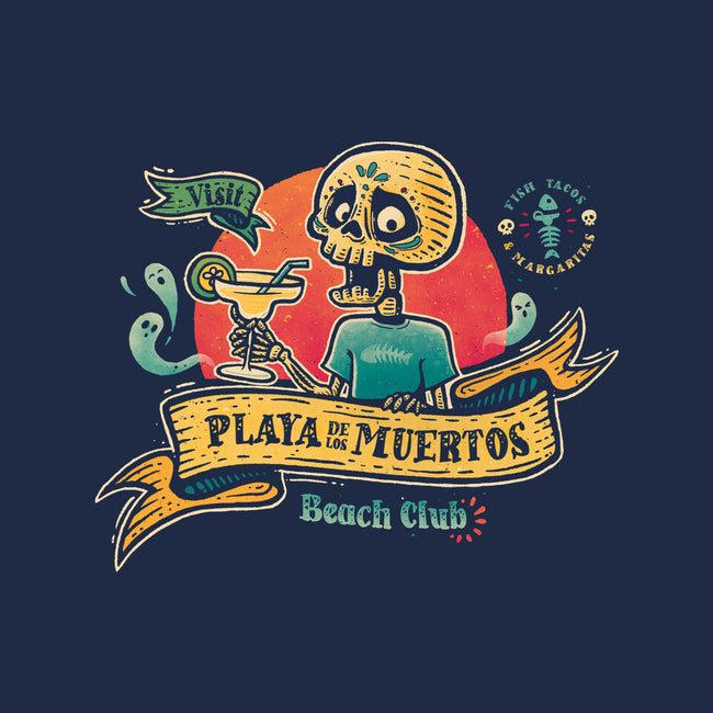 Playa De Los Muertos-none removable cover w insert throw pillow-teesgeex