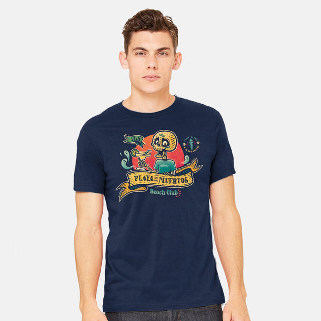 Playa De Los Muertos-mens heavyweight tee-teesgeex