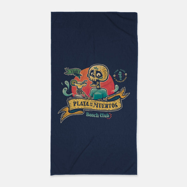 Playa De Los Muertos-none beach towel-teesgeex