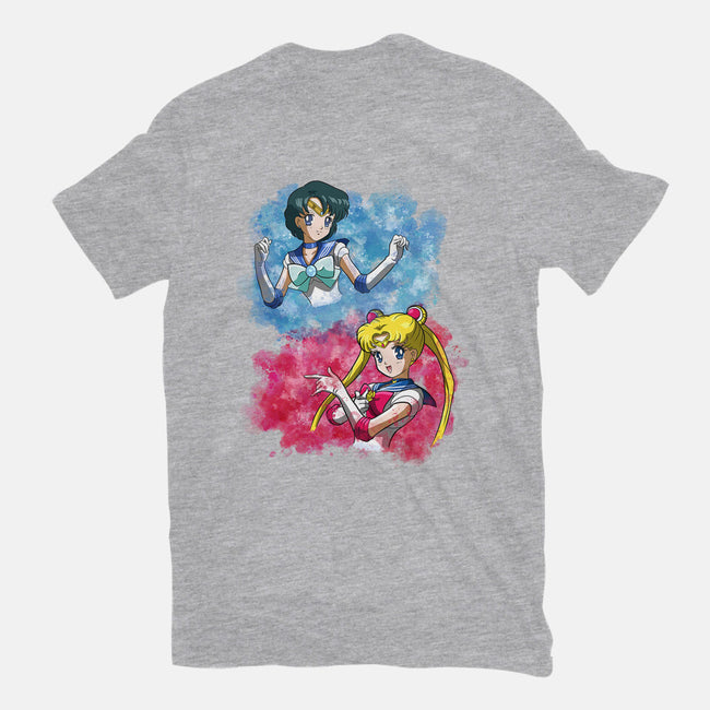 Moon And Mercury-womens basic tee-nickzzarto