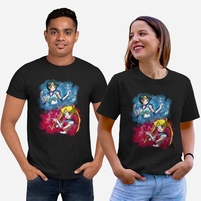Moon And Mercury-unisex basic tee-nickzzarto