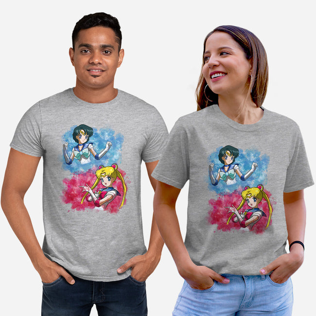 Moon And Mercury-unisex basic tee-nickzzarto