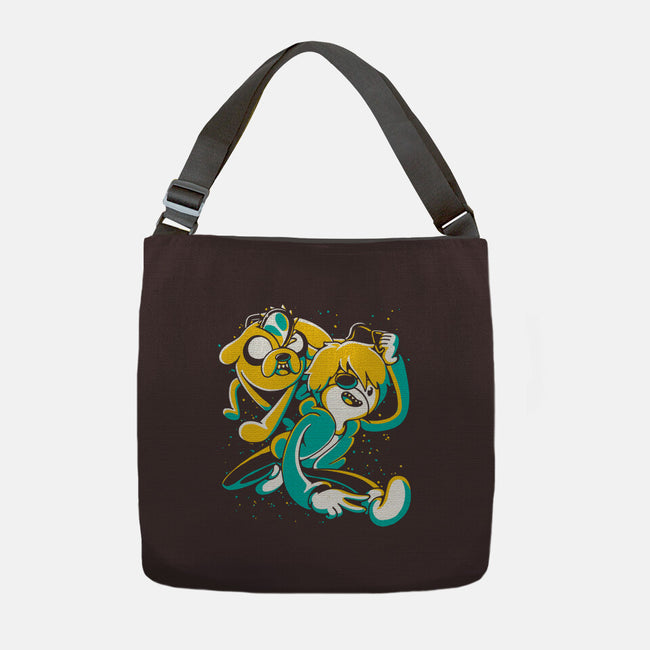 Chainsaw Time-none adjustable tote bag-estudiofitas