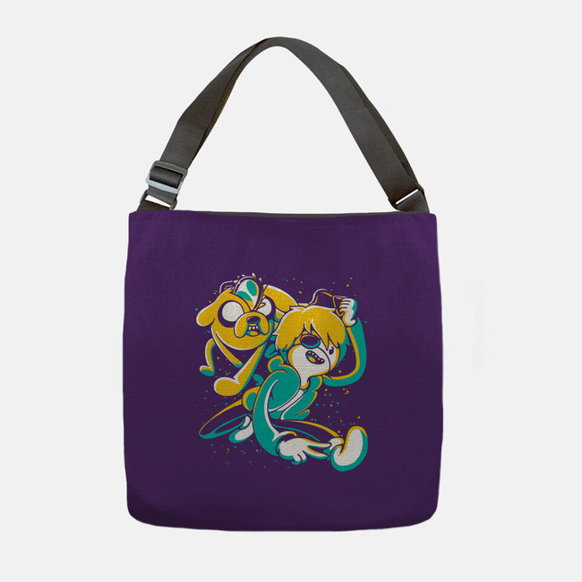 Chainsaw Time-none adjustable tote bag-estudiofitas