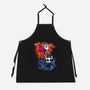 Friend Or Enemy-unisex kitchen apron-nickzzarto