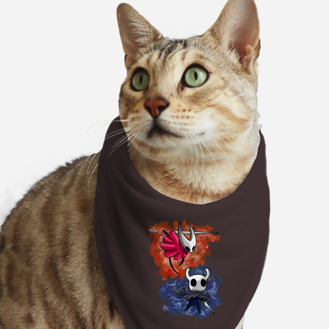 Friend Or Enemy-cat bandana pet collar-nickzzarto