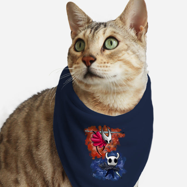 Friend Or Enemy-cat bandana pet collar-nickzzarto