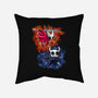 Friend Or Enemy-none non-removable cover w insert throw pillow-nickzzarto