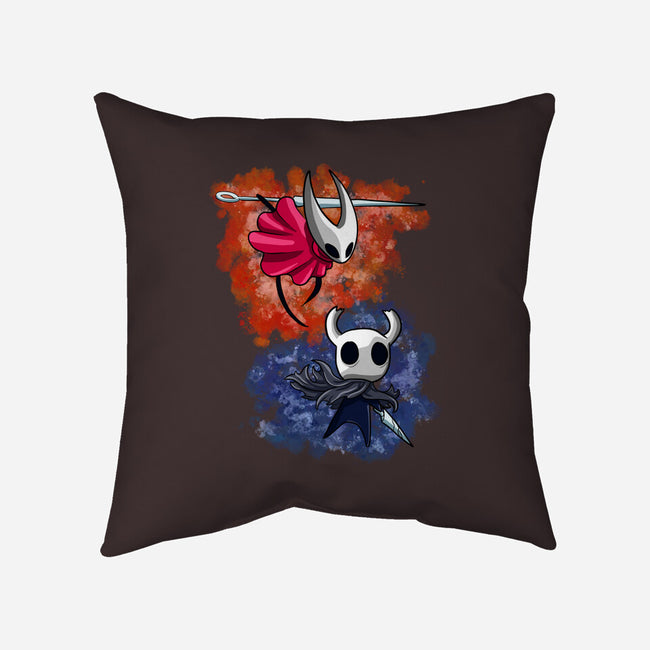 Friend Or Enemy-none non-removable cover w insert throw pillow-nickzzarto