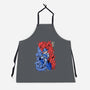 Blue Bomber-unisex kitchen apron-Guilherme magno de oliveira