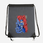 Blue Bomber-none drawstring bag-Guilherme magno de oliveira