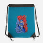 Blue Bomber-none drawstring bag-Guilherme magno de oliveira