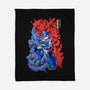 Blue Bomber-none fleece blanket-Guilherme magno de oliveira