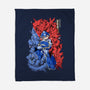 Blue Bomber-none fleece blanket-Guilherme magno de oliveira