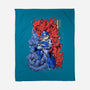 Blue Bomber-none fleece blanket-Guilherme magno de oliveira