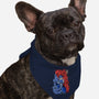 Blue Bomber-dog bandana pet collar-Guilherme magno de oliveira