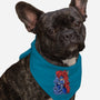 Blue Bomber-dog bandana pet collar-Guilherme magno de oliveira