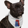 Blue Bomber-dog bandana pet collar-Guilherme magno de oliveira
