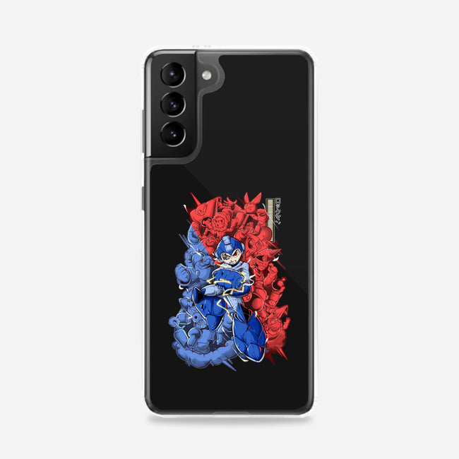 Blue Bomber-samsung snap phone case-Guilherme magno de oliveira