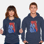 Blue Bomber-unisex pullover sweatshirt-Guilherme magno de oliveira
