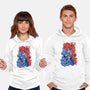 Blue Bomber-unisex pullover sweatshirt-Guilherme magno de oliveira