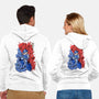 Blue Bomber-unisex zip-up sweatshirt-Guilherme magno de oliveira