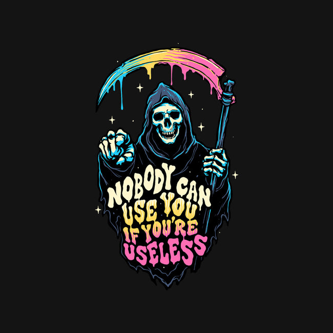 Useless Reaper-unisex baseball tee-momma_gorilla