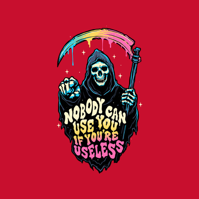 Useless Reaper-none polyester shower curtain-momma_gorilla