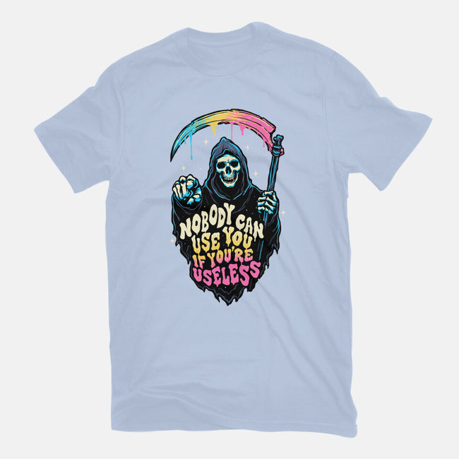 Useless Reaper-womens basic tee-momma_gorilla