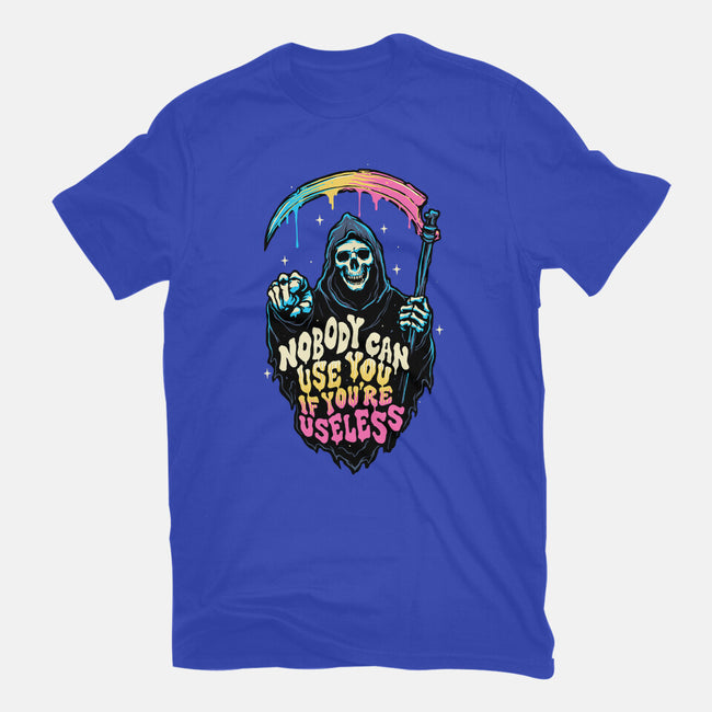 Useless Reaper-womens basic tee-momma_gorilla