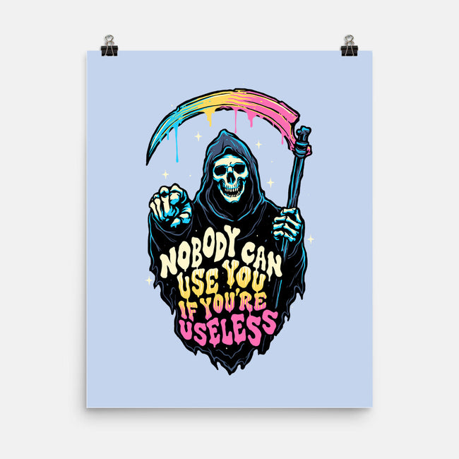 Useless Reaper-none matte poster-momma_gorilla