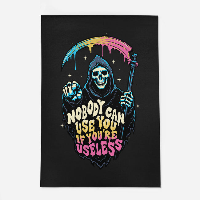 Useless Reaper-none indoor rug-momma_gorilla
