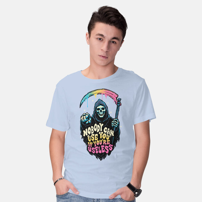 Useless Reaper-mens basic tee-momma_gorilla