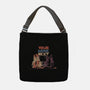 The Chess Cat King-none adjustable tote bag-tobefonseca