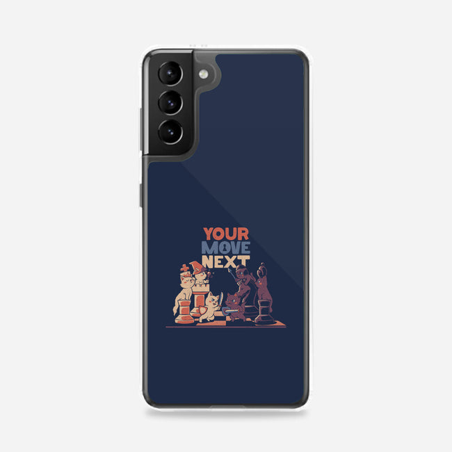 The Chess Cat King-samsung snap phone case-tobefonseca