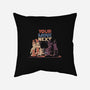 The Chess Cat King-none removable cover w insert throw pillow-tobefonseca