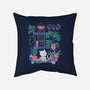 Happy Place-none removable cover throw pillow-eduely