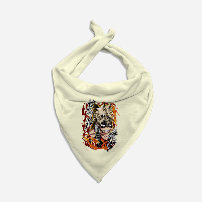 Katsuki Bakugo-dog bandana pet collar-Duardoart