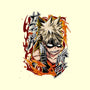 Katsuki Bakugo-none removable cover w insert throw pillow-Duardoart