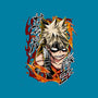 Katsuki Bakugo-none removable cover w insert throw pillow-Duardoart