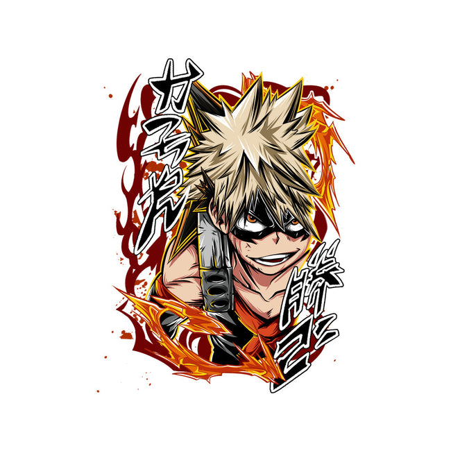 Katsuki Bakugo-none removable cover w insert throw pillow-Duardoart