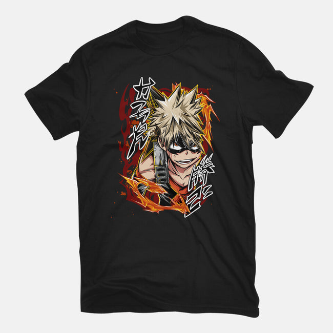 Katsuki Bakugo-womens basic tee-Duardoart