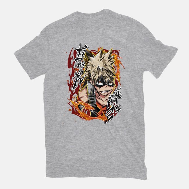 Katsuki Bakugo-womens basic tee-Duardoart