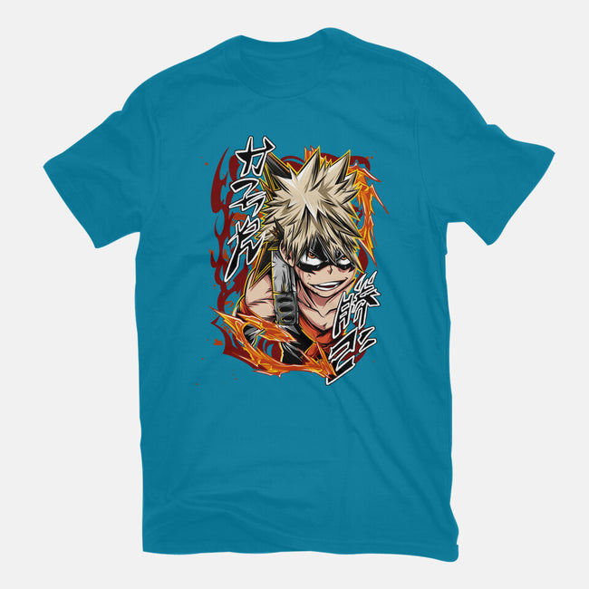 Katsuki Bakugo-womens basic tee-Duardoart