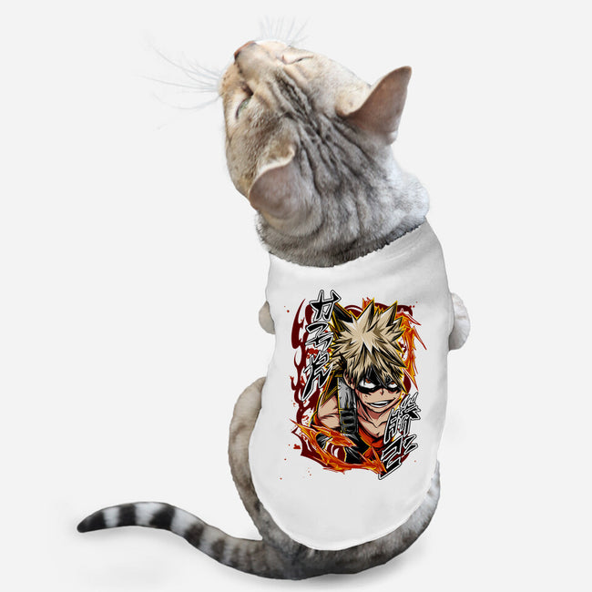 Katsuki Bakugo-cat basic pet tank-Duardoart